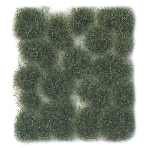 [5SC427] SC427 Scenery Wild Tuft - Strong Green, Extra large: 12 mm (17 Aufkleber) (1/6 VE)