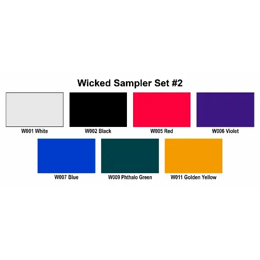 [116102] Wicked W102-00 Sampler Set #2 8 x 60 ml