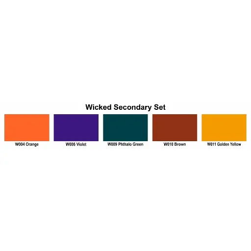 [116104] Wicked W104-00 Secondary Set 6 x 60 ml